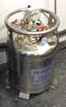Liquid nitrogen container