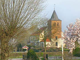 Former Nederlands-Hervormde church in the Ooijpolder