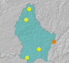 Hay fever forecast Luxemburg